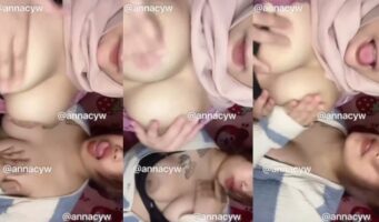 Nonton Film Viral Tiktok Teman Hijab Pamer Toket Bareng Annacyw Terbaru
